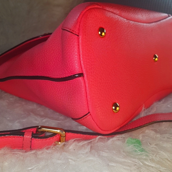 Auth MCM crossbody bag (pink orange) - Picture 8 of 14